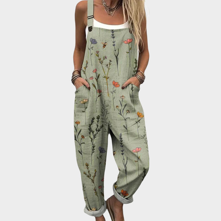 Printed Overalls | Relaxed All-Day Comfort