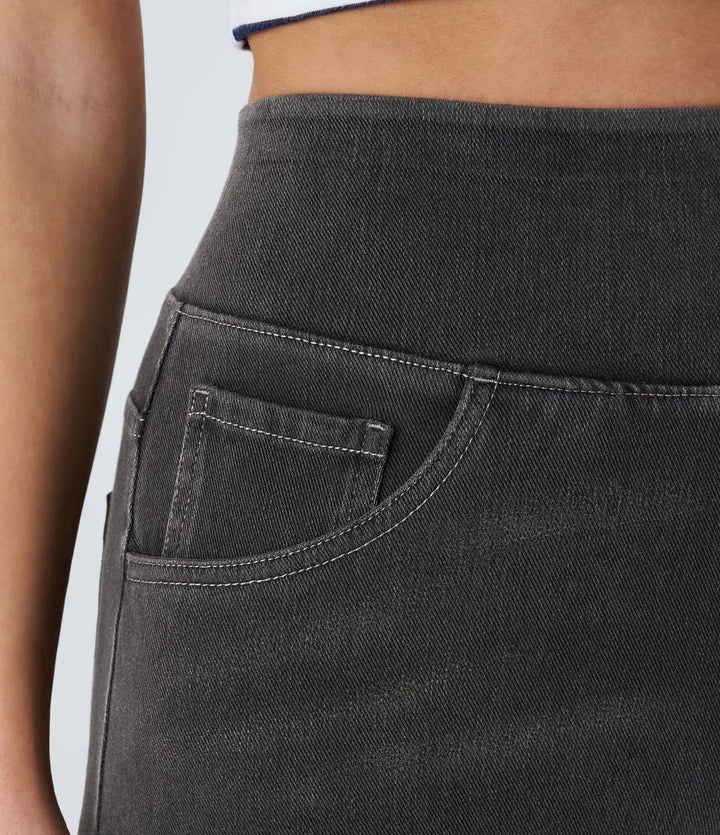 Eva | Comfortable & Stretch High-Waist Trousers