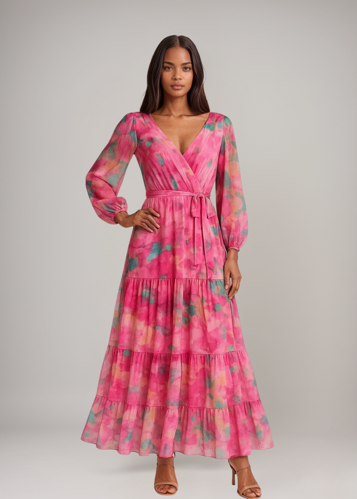 Tamsin | Floral Wrap Dress