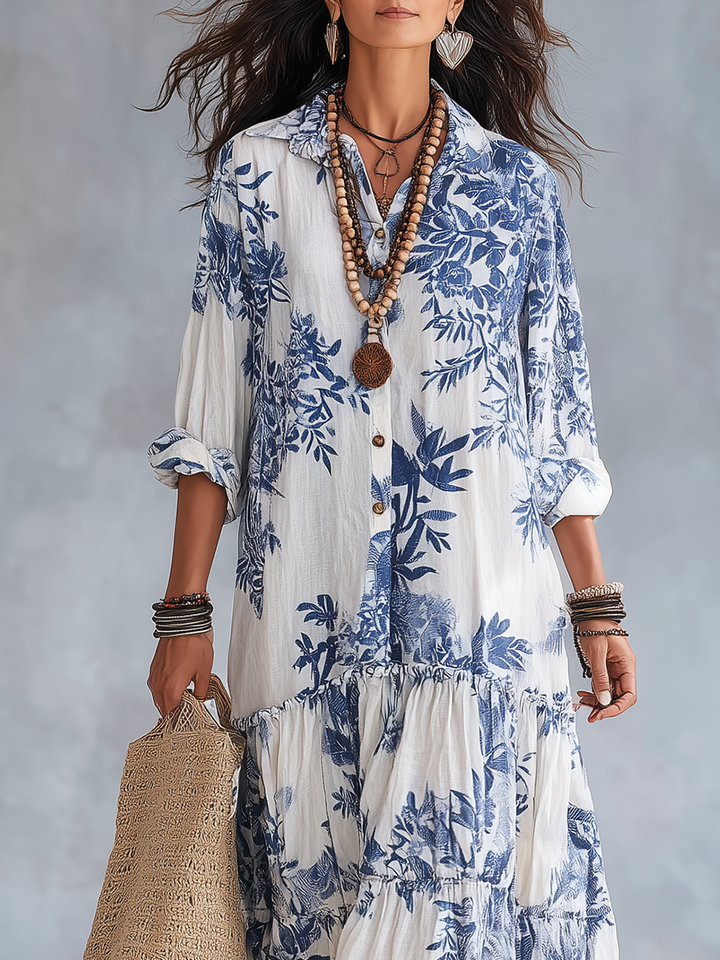 Dahlia™ | Bohemian Tiered Maxi Dress