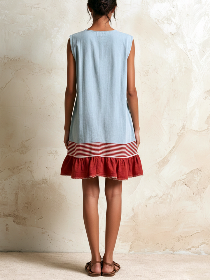 Hazel™ | Ruffle Hem Tunic Dress