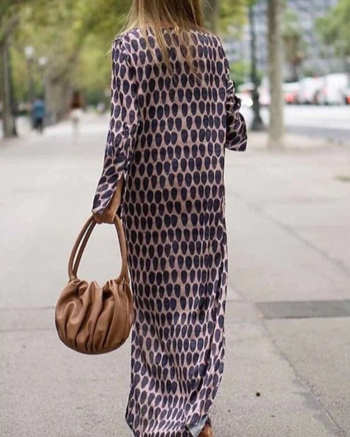 Bethan |  Long Sleeve Maxi Dress
