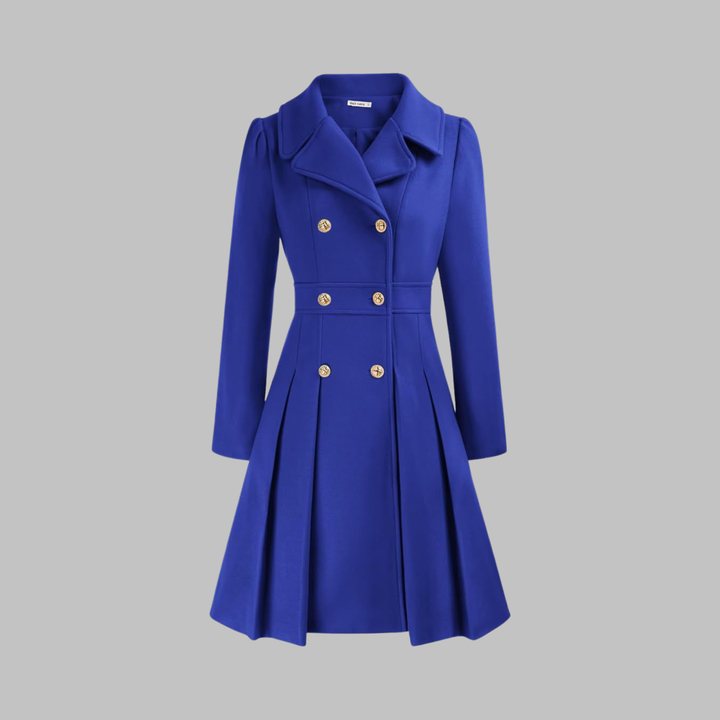 Dami | Classy Double Button Long Sleeve Coat