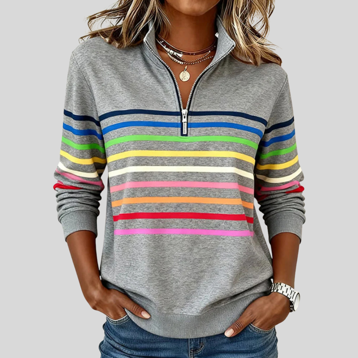 Horelle | Colourful Striped Sweater