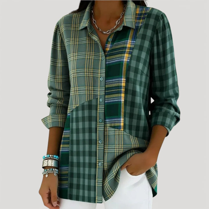 Glydel | Patchwork Shirt