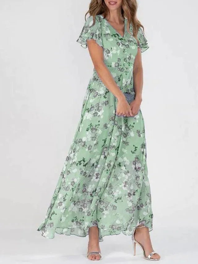 Carys | Boho Flowing Maxi Dress