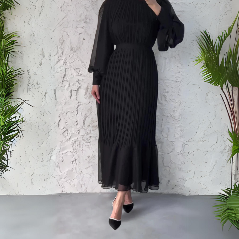 Seren | Pleated Elegant Dress