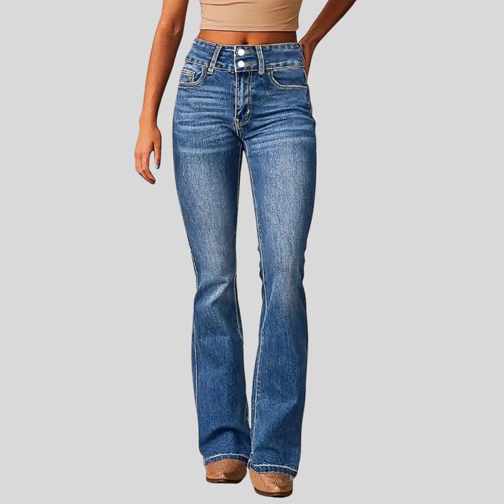 Aya | High-Waisted Flared Jeans