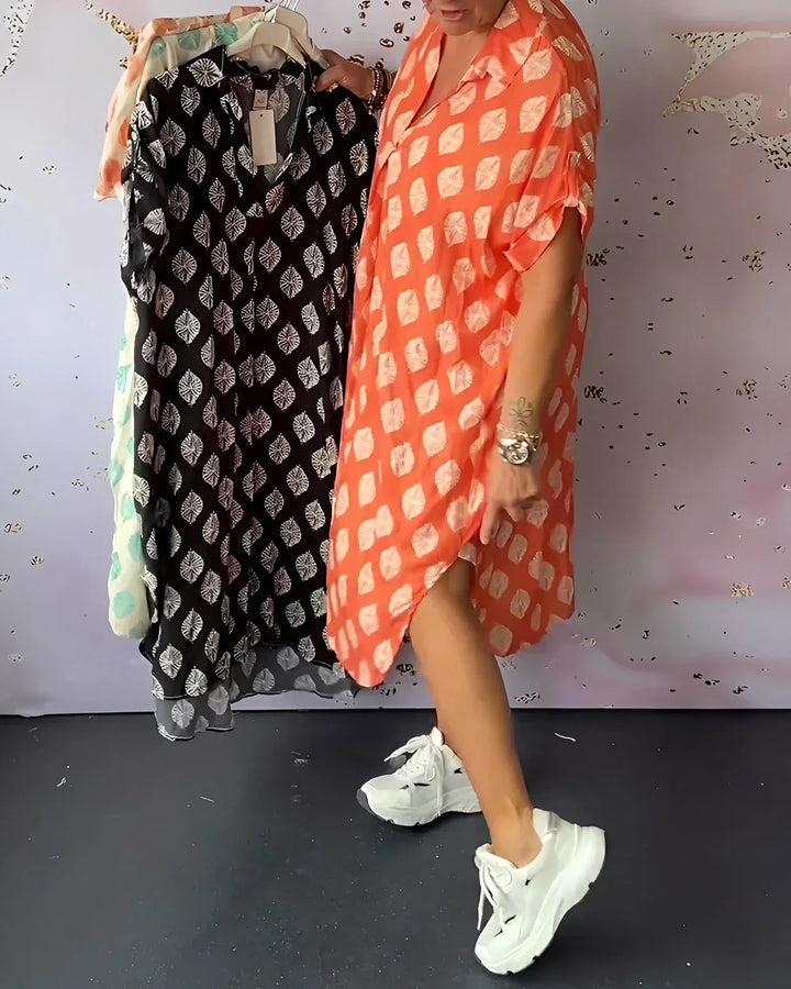 Isabella | Loose-Fit Midi Dress