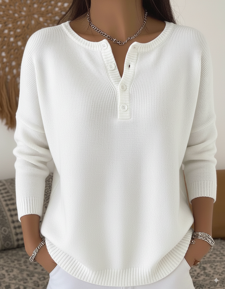 Margaret & Maeve | Calm Button-Up Jumper