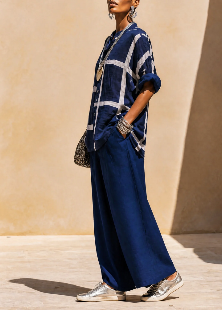 Vera | Casual Wide-Leg Two-Piece Set