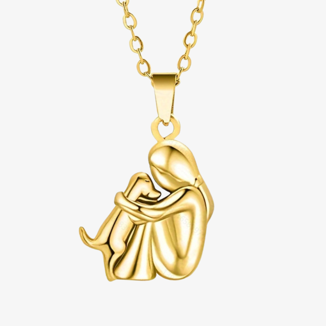 Poppy | Necklace with Dog Pendant