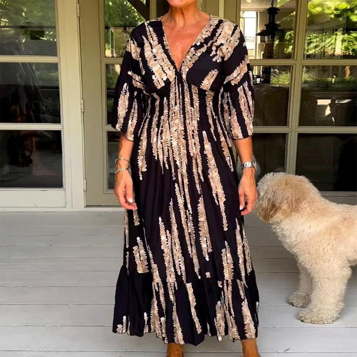 Catrin | Effortless Abstract Dress