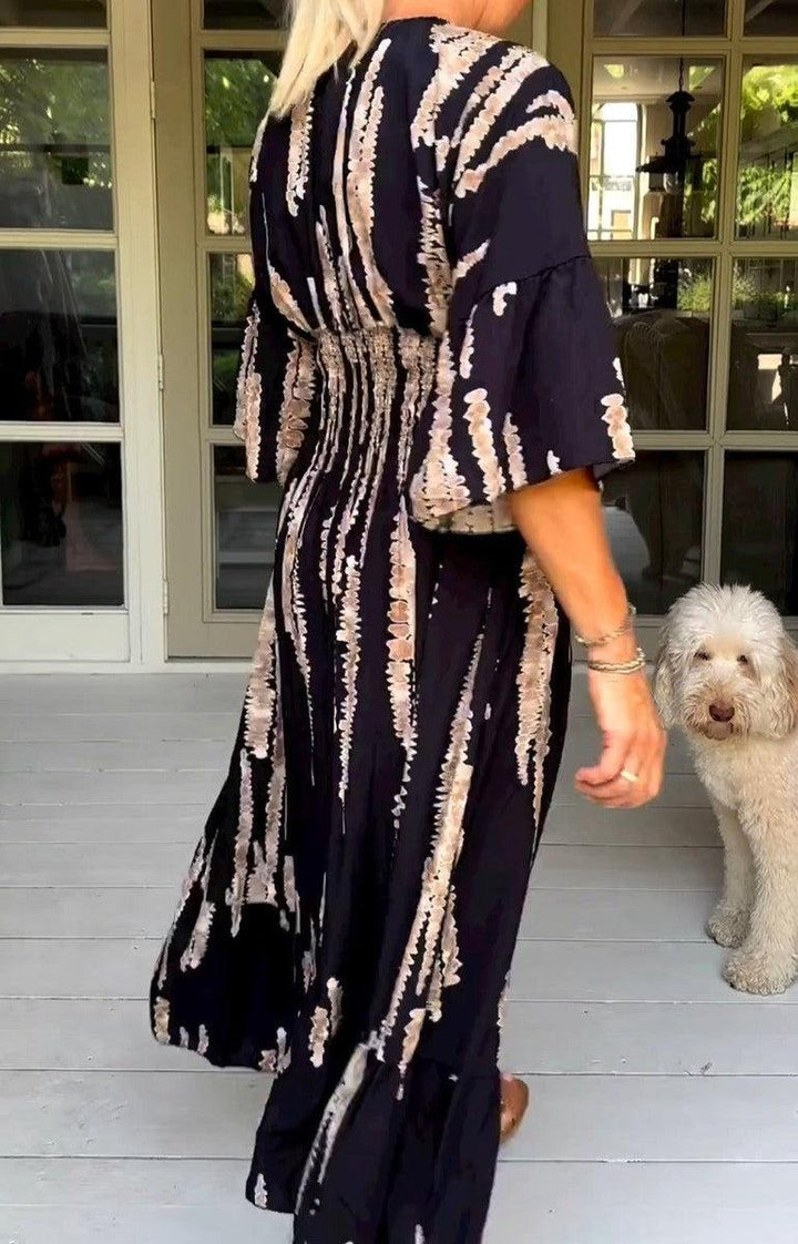 Catrin | Effortless Abstract Dress