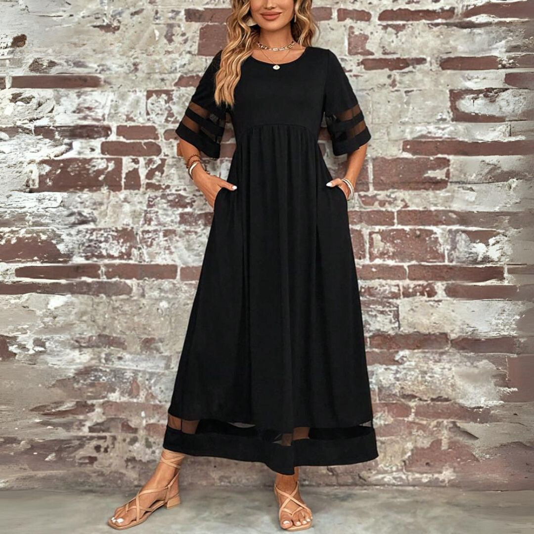 Nadine | Elegant Comfort Maxi Dress