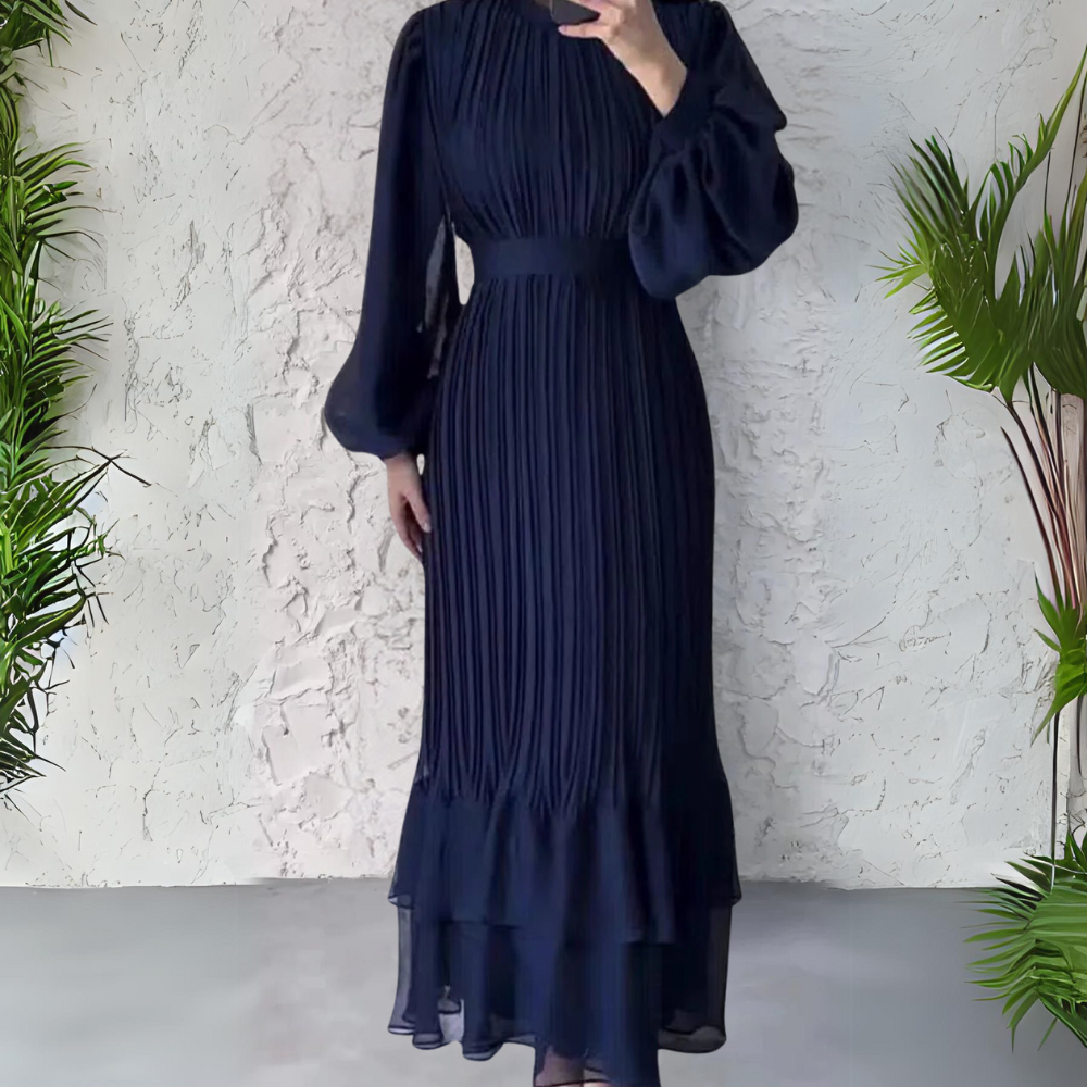 Seren | Pleated Elegant Dress