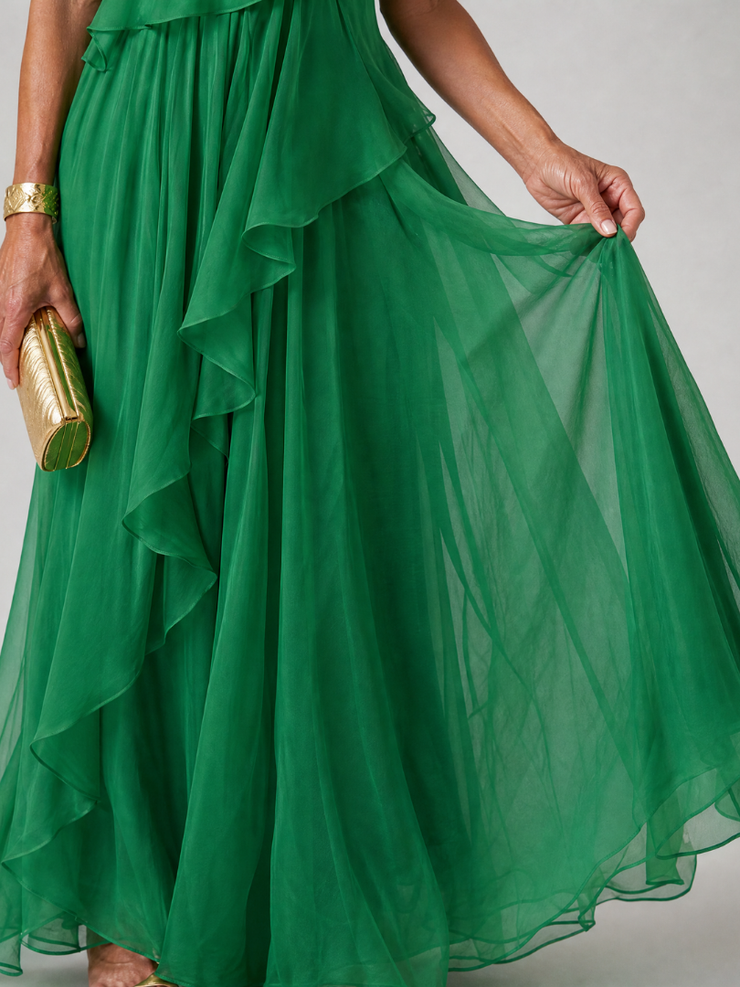 Tracey™ | Ruffled Maxi Dress