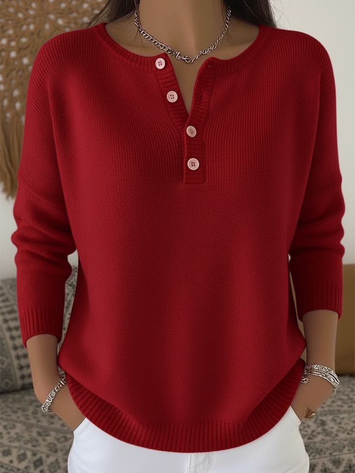 Margaret & Maeve | Calm Button-Up Jumper