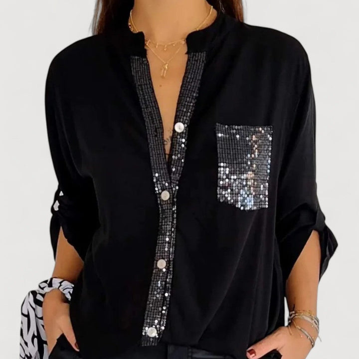 Renna | Sequin Detail Blouse