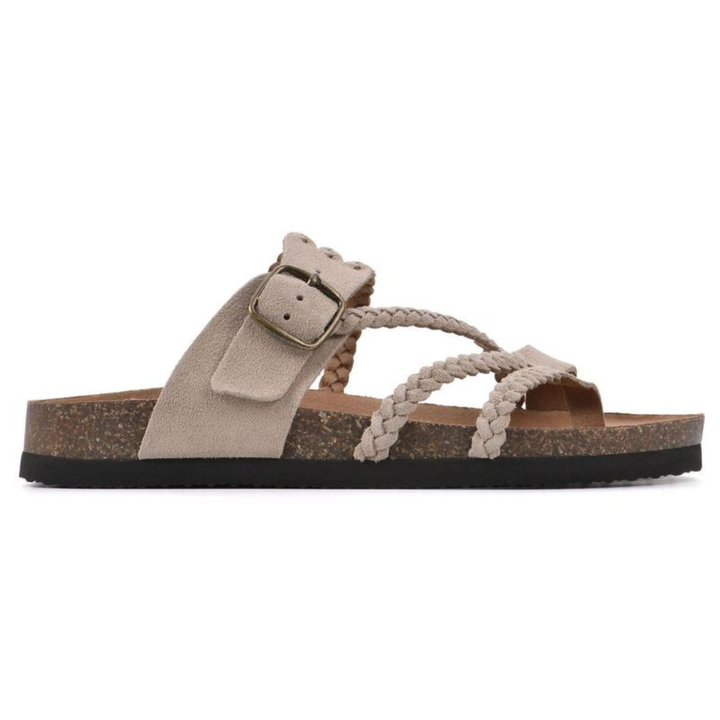 Woven Comfort Sandals | Cushioned Everyday Slides