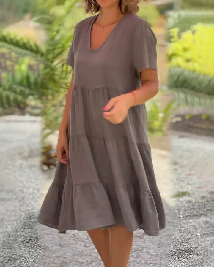Bess | Casual Summer V-neck Dress