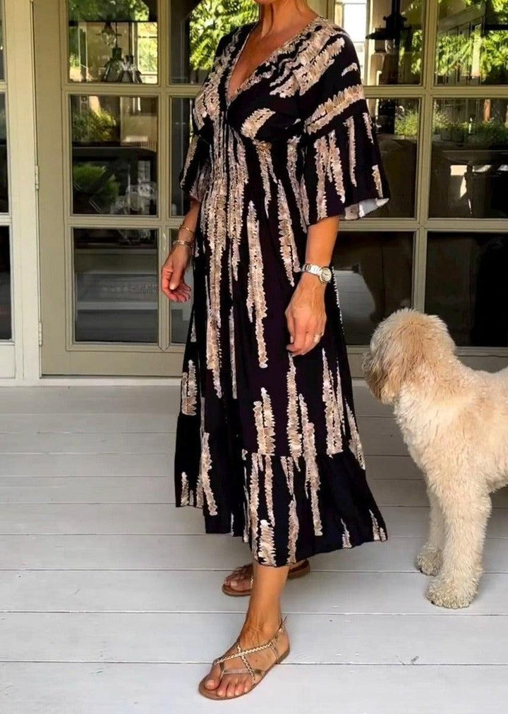 Catrin | Effortless Abstract Dress