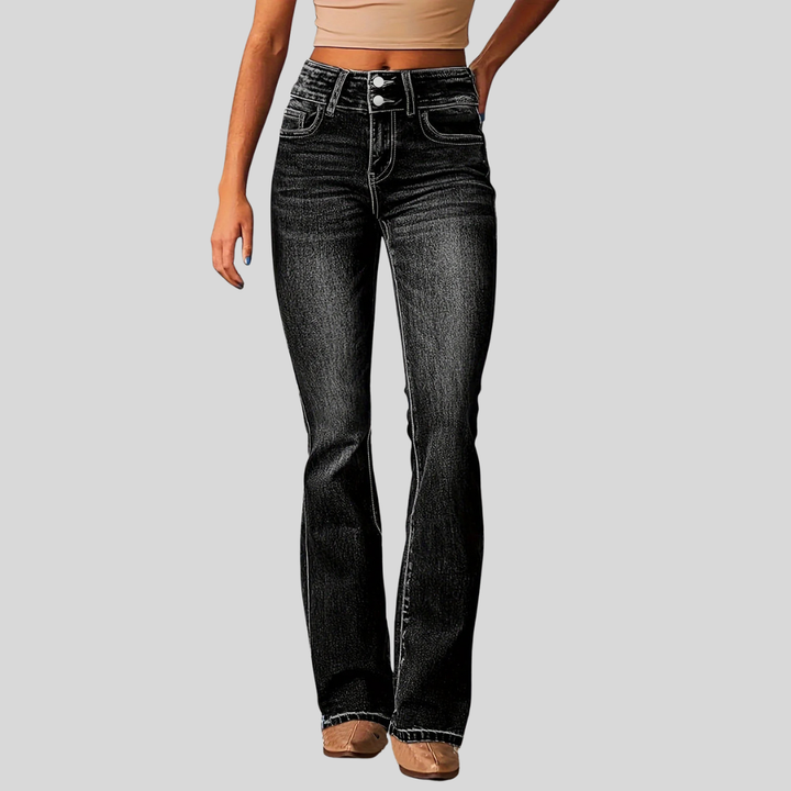 Aya | High-Waisted Flared Jeans