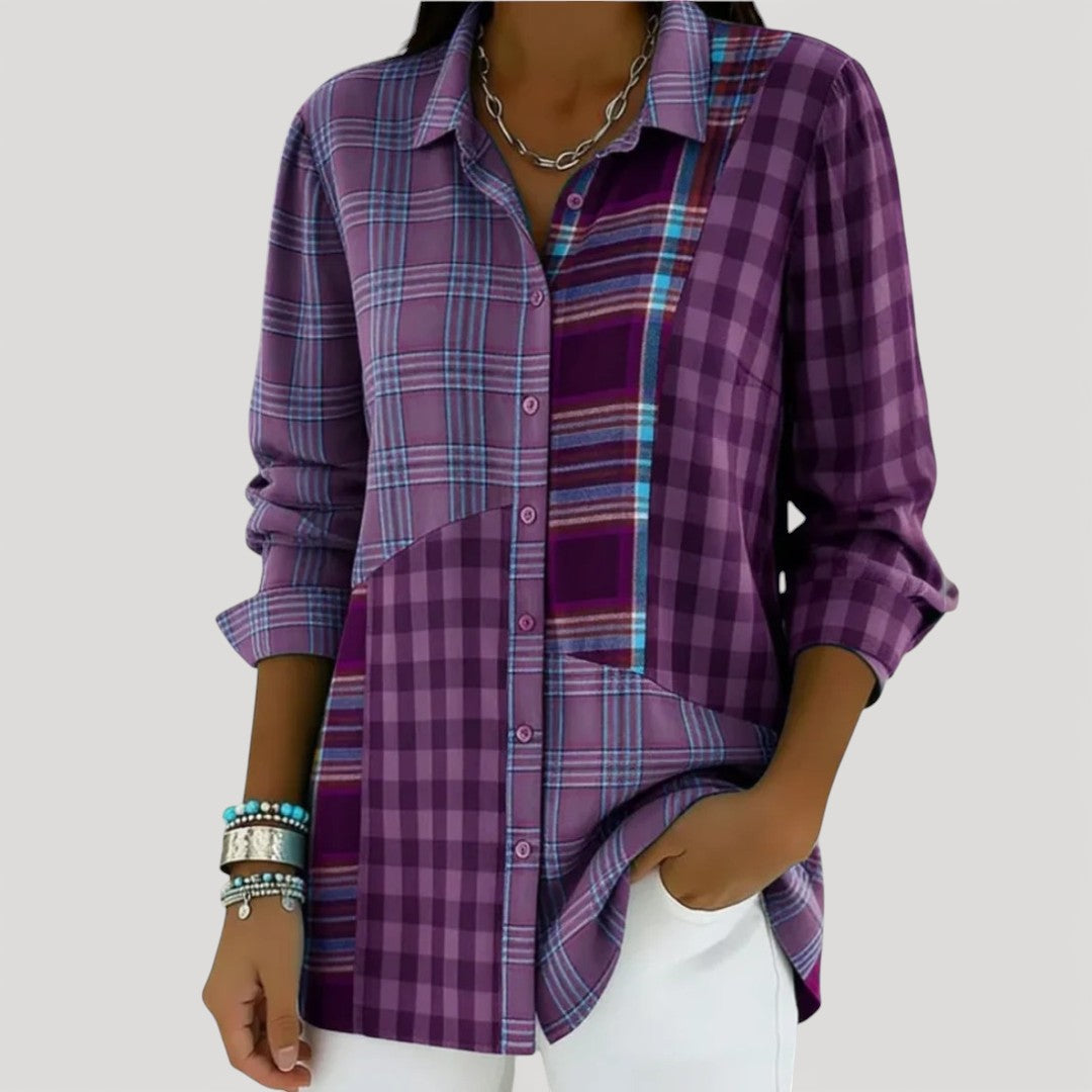 Glydel | Patchwork Shirt