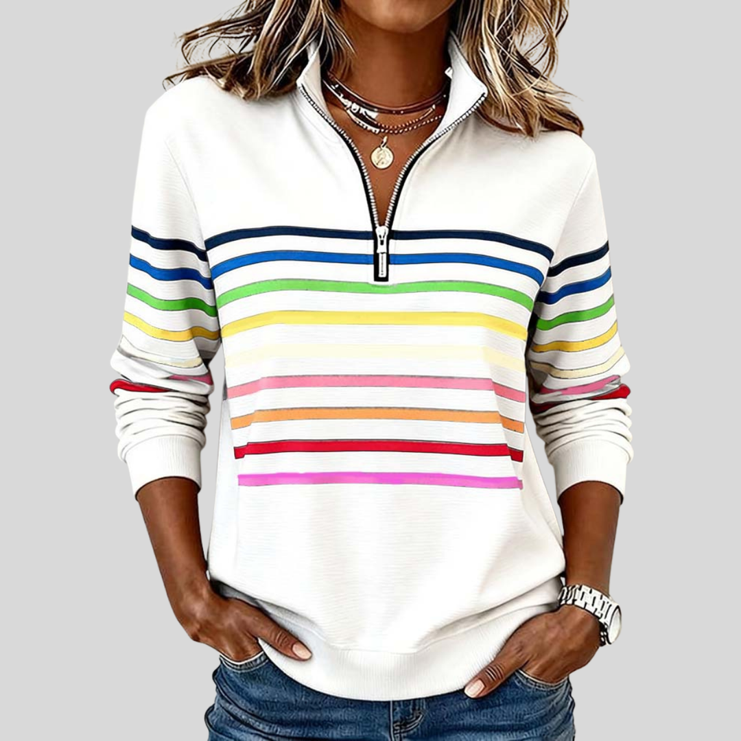 Horelle | Colourful Striped Sweater