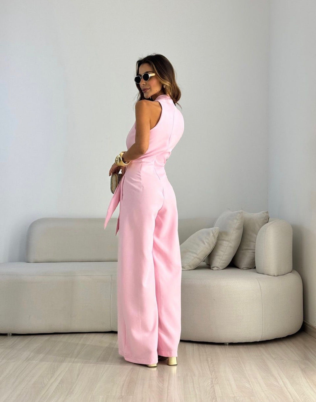 Amara | Flowing Tailored Jumpsuit