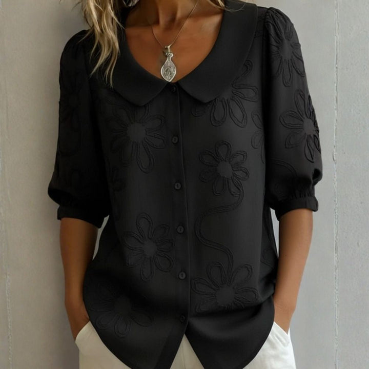 Rosalie | Floral Embroidered Blouse