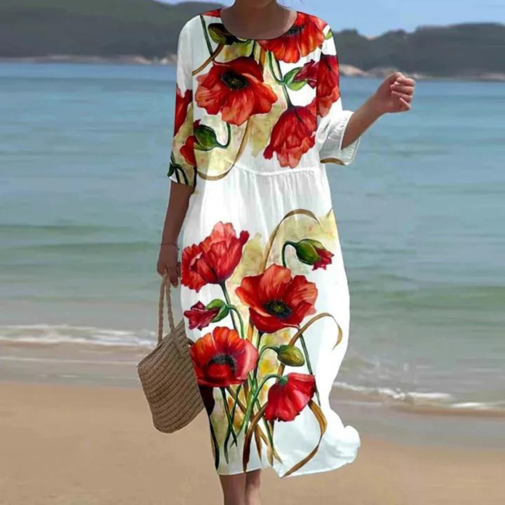 Bronwen | Summer Printed Dress