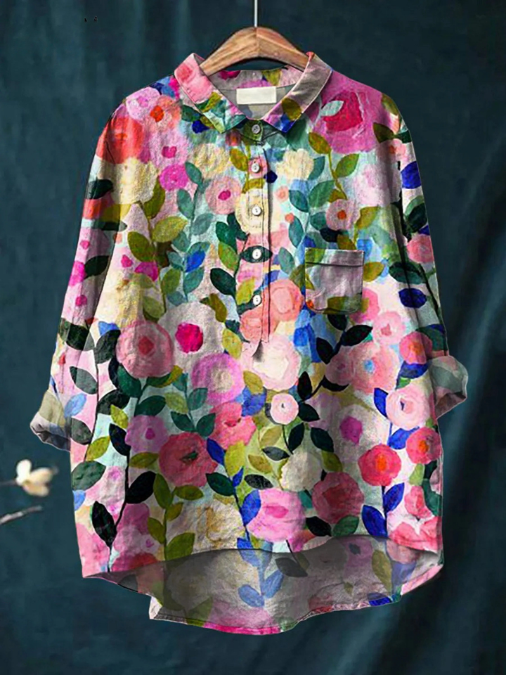 Elena | Floral Printed Casual Shirt