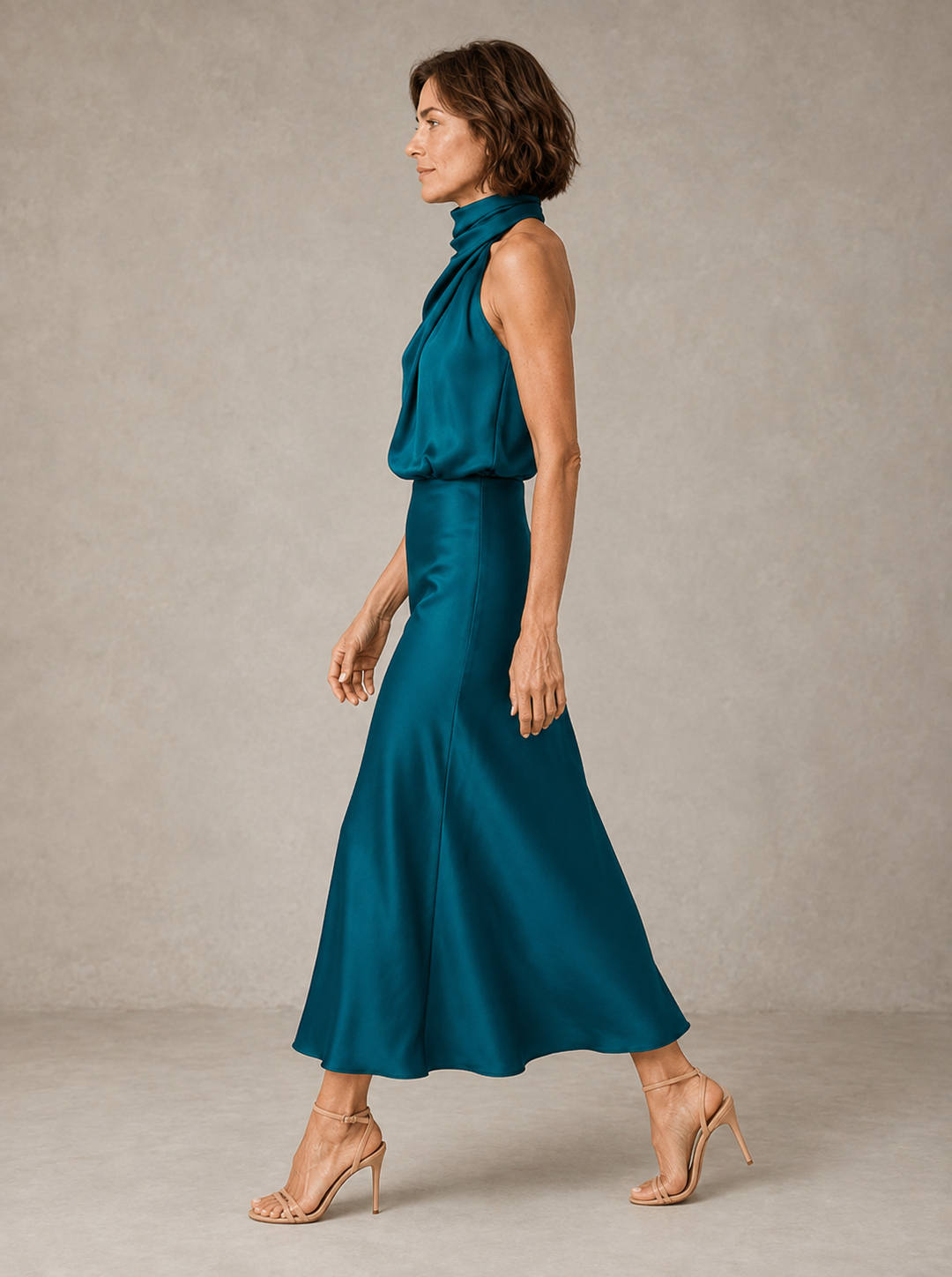 Harper | Halter Evening Dress