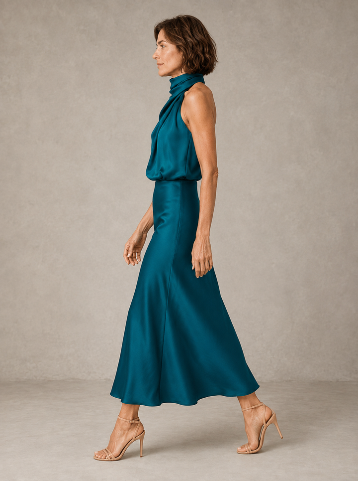 Harper | Halter Evening Dress