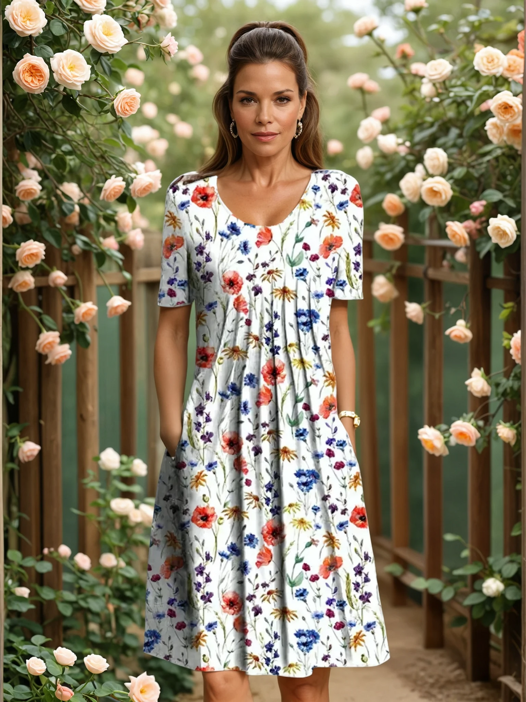 Georgina | The Tummy-Flattering Midi Dress