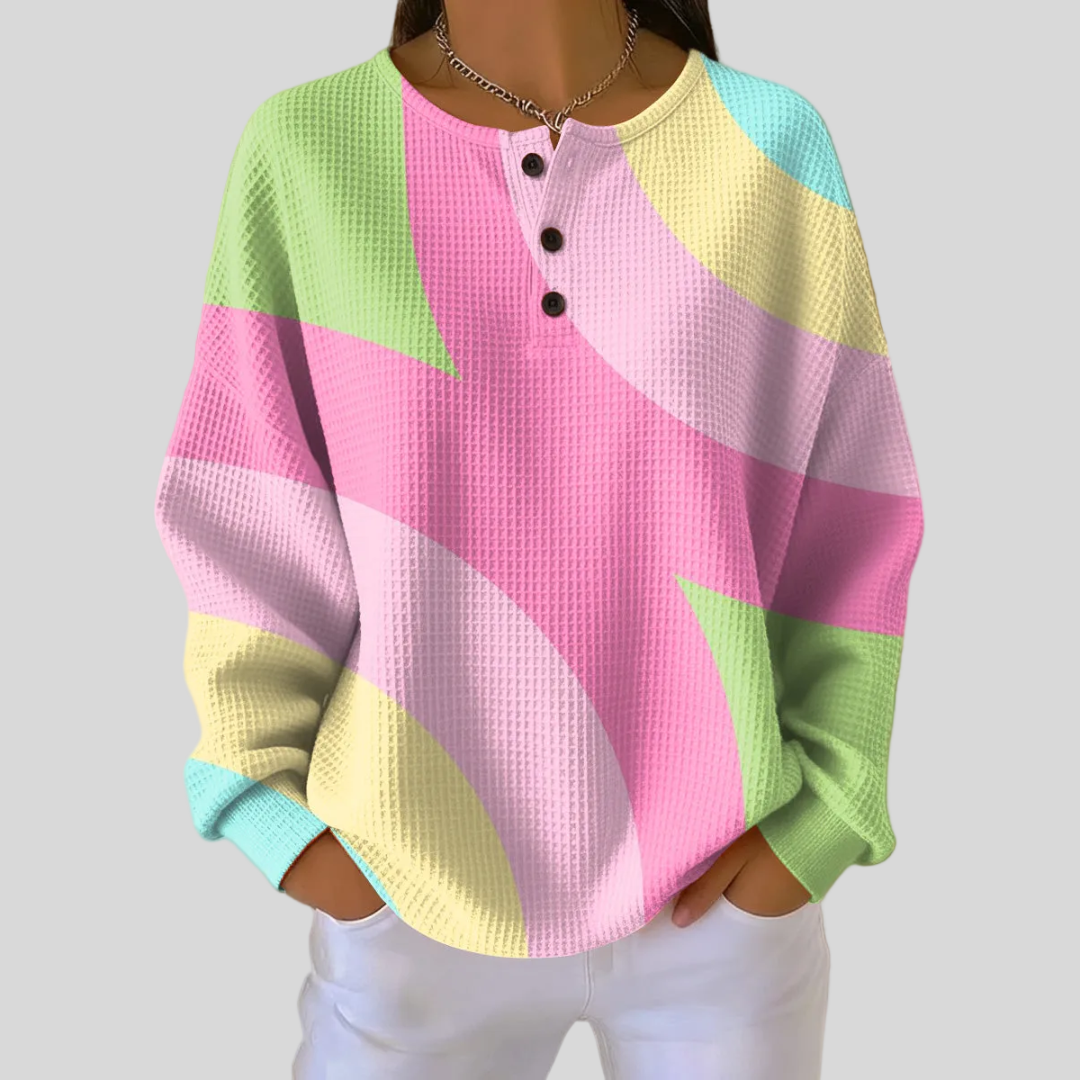 Vera | Abstract Pattern Sweatshirt