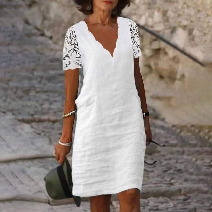 Verana | Elegant Midi Summer Dress