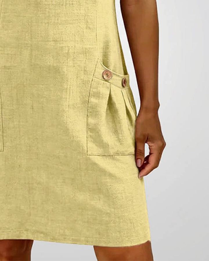 Margaret & Maeve™ | Zip-Pocket A-Line Dress