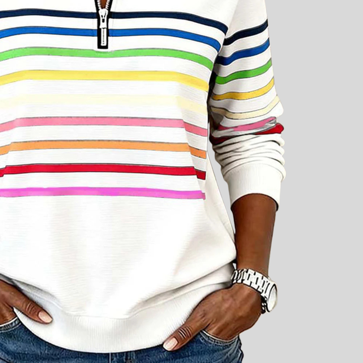 Horelle | Colourful Striped Sweater