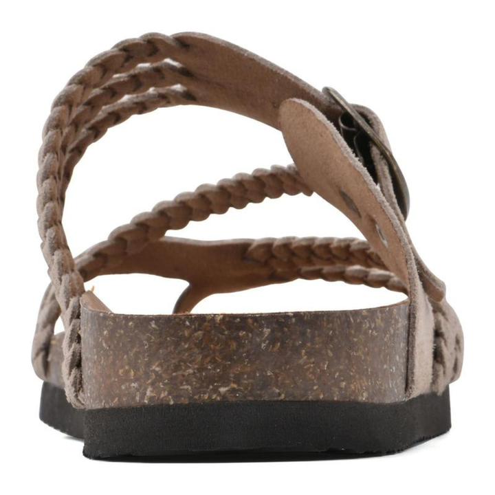 Woven Comfort Sandals | Cushioned Everyday Slides