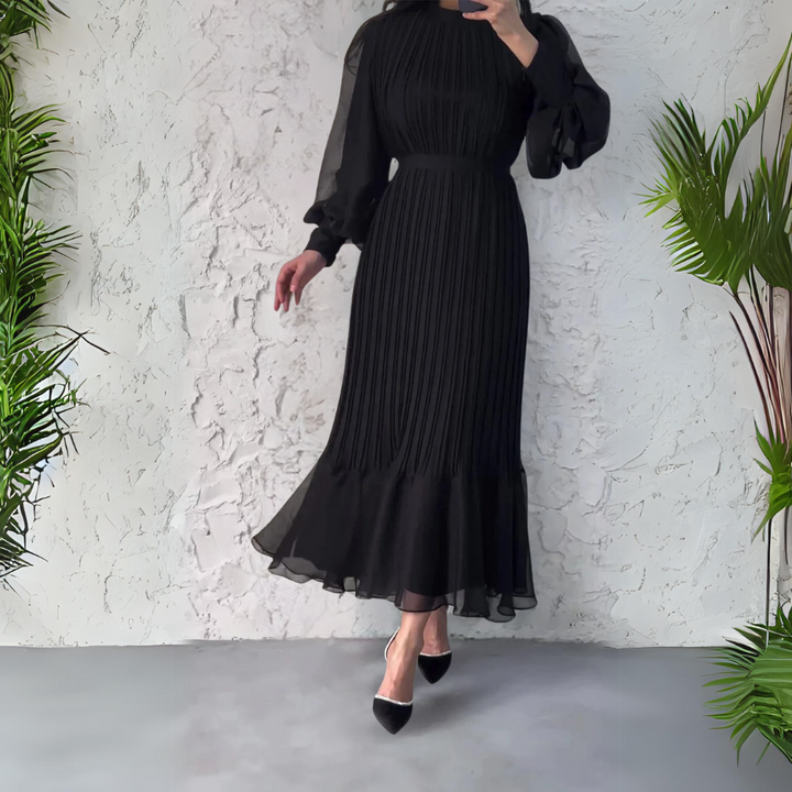 Seren | Pleated Elegant Dress