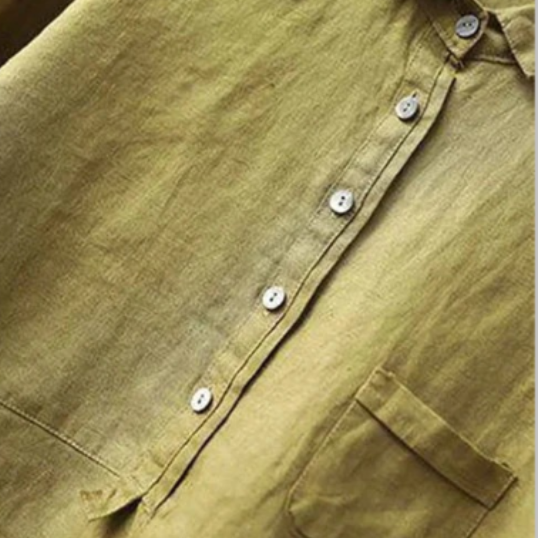 Olivia | Relaxed Linen Blouse