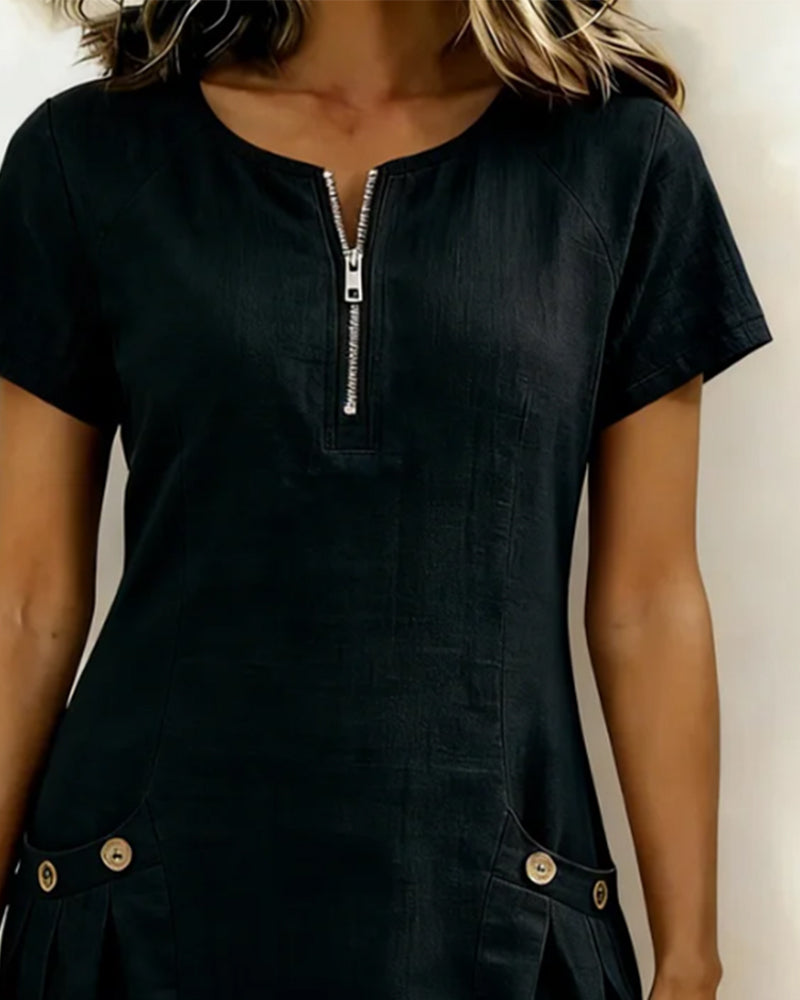 Lina™ | Effortless Everyday Midi Dress