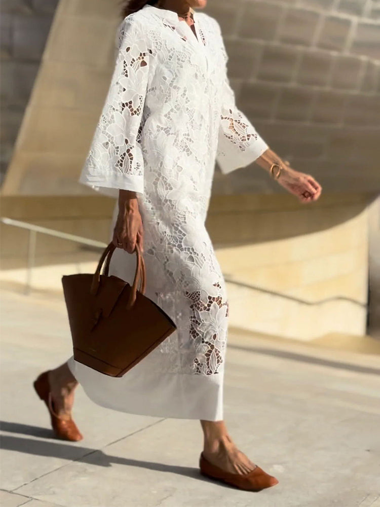 Nerissa |  Comfy Lace Dress