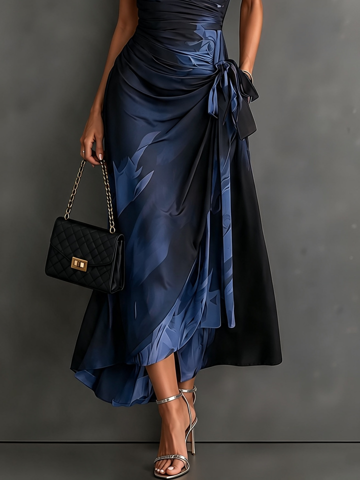 Amelia | Printed Wrap Dress