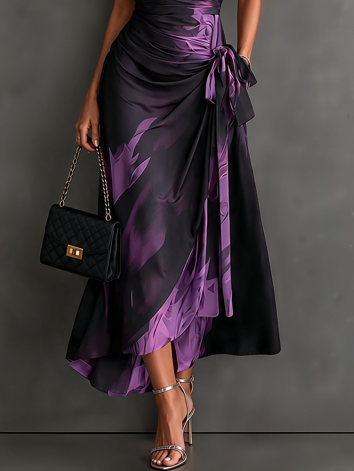 Amelia | Printed Wrap Dress