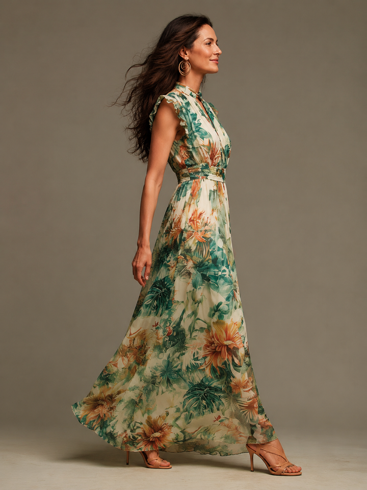 Grace | Painted Tropical Maxi