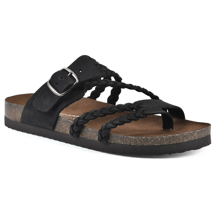Woven Comfort Sandals | Cushioned Everyday Slides
