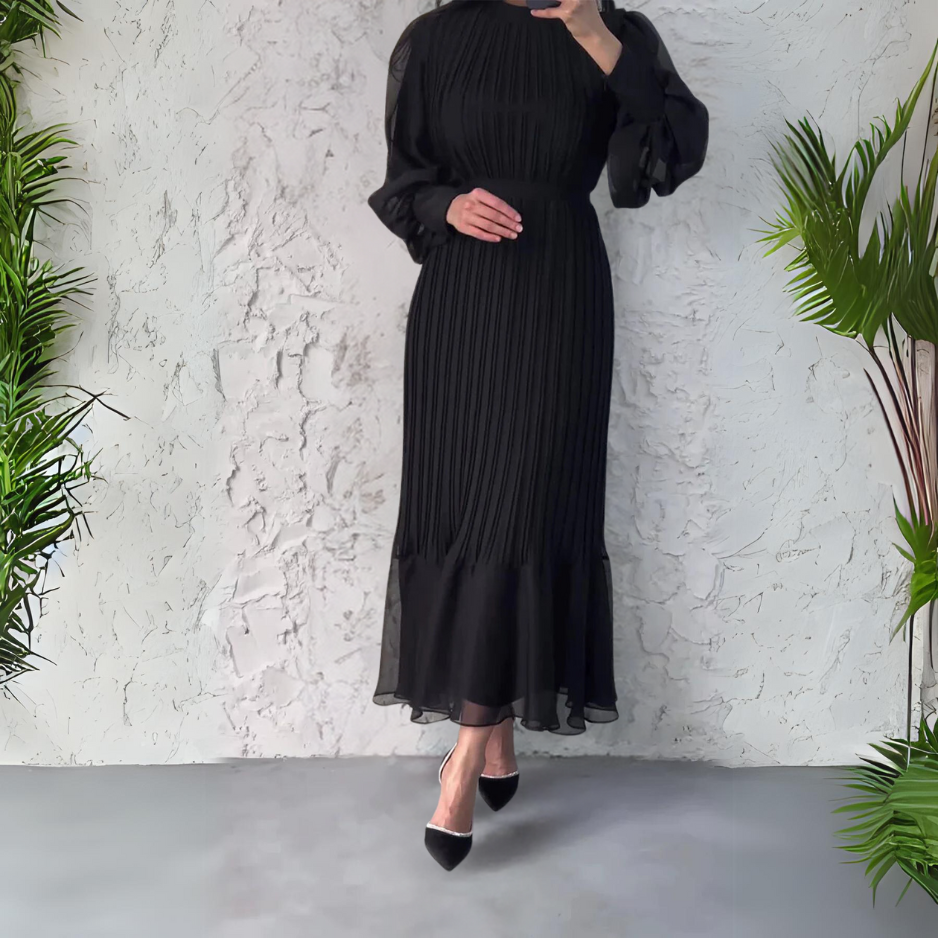Seren | Pleated Elegant Dress